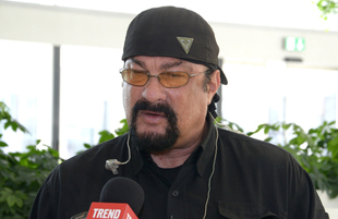 Steven Seagal in Baku. Azerbaijan, Dec.15, 2015  